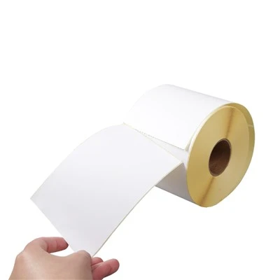 ROLL D'Etiquetes d'enviament 4" X 2".